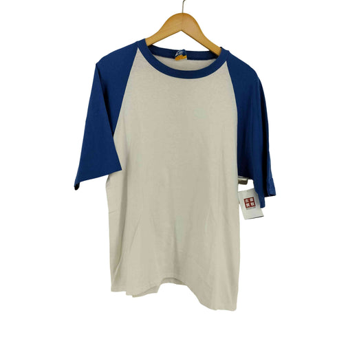 CAL CRU 袖シングルステッチ ラグランカットソー メンズ import:L