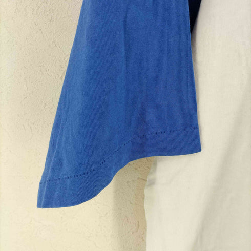 CAL CRU 袖シングルステッチ ラグランカットソー メンズ import:L