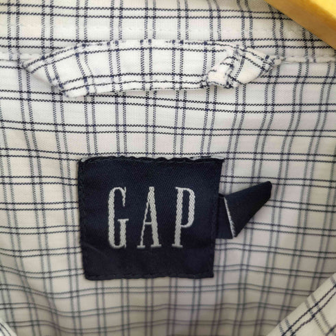 ギャップ Gap グラフチェック レギュラーカラーシャツ メンズ import:S