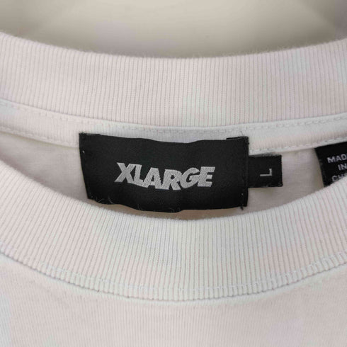 エクストララージ XLARGE SCRIBBLES S/S TEE スクリブル ロゴ刺繍 Tシャツ メンズ import:L