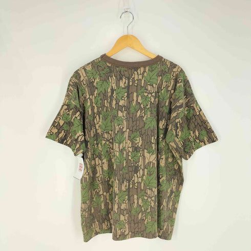 ACE SPORTSWEAR USA製 リアルツリー柄 ポケットTシャツ メンズ import:XXL