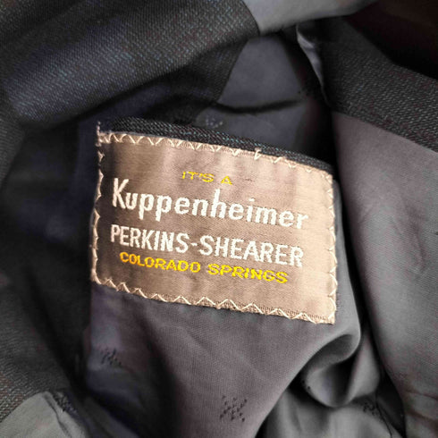 Kuppenheimer USA製 TALONジップ ユニチケ ウール スーツセットアップ メンズ 42