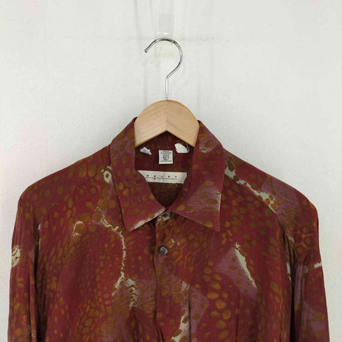 HAUPT ドイツ製 レーヨン総柄シャツ メンズ import:L