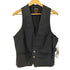 ショット Schott メタルボタンレザーベスト メンズ import:M