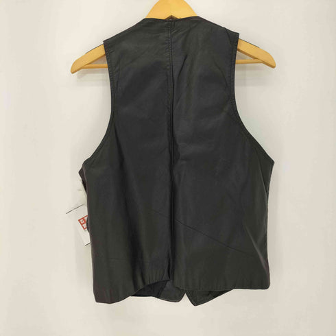 ショット Schott メタルボタンレザーベスト メンズ import:M