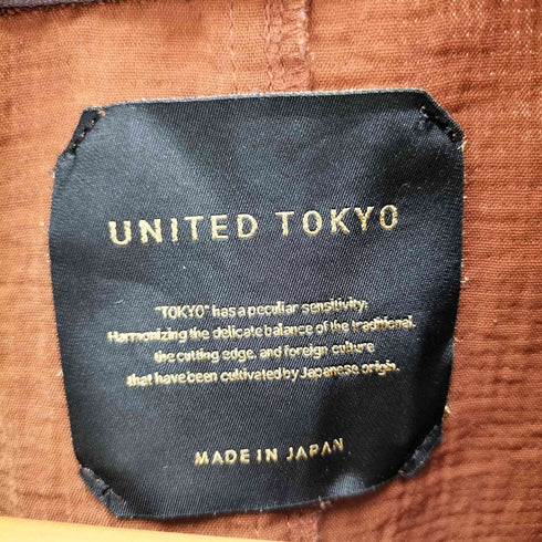 ユナイテッドトウキョウ UNITED TOKYO クレープベスト メンズ FREE