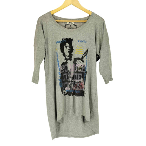 ヒステリックグラマー HYSTERIC GLAMOUR フロントプリント7分袖ロングカットソー レディース FREE