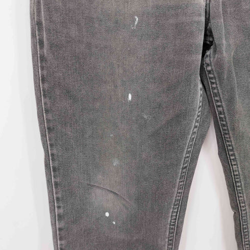 リーバイス Levis 90S MADE IN CANADA 217刻印 619 後染めブラックデニム オレンジタブ メンズ W32/L30