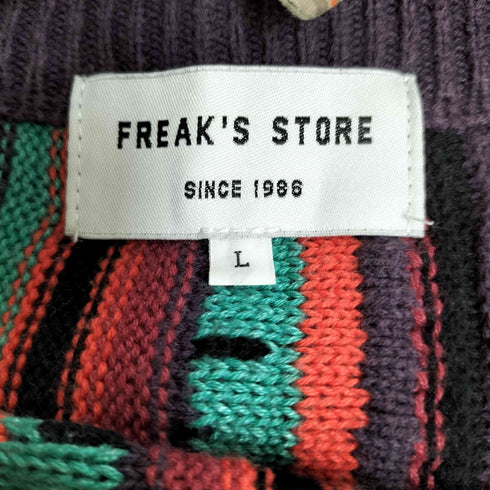 フリークスストア FREAKS STORE 3D コットンアクリル ニット メンズ JPN:L