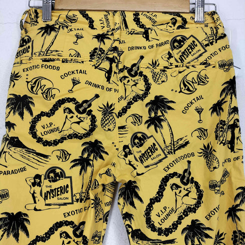 ヒステリックグラマー HYSTERIC GLAMOUR 総柄スリムパンツ レディース JPN:S
