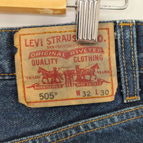 リーバイス Levis 00S MADE IN LESOTHO 505 ジップフライデニム メンズ W32