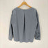 ユナイテッドアローズグリーンレーベルリラクシング UNITED ARROWS green label relaxing TR サキソニー Vネック ブラウス レディース FREE