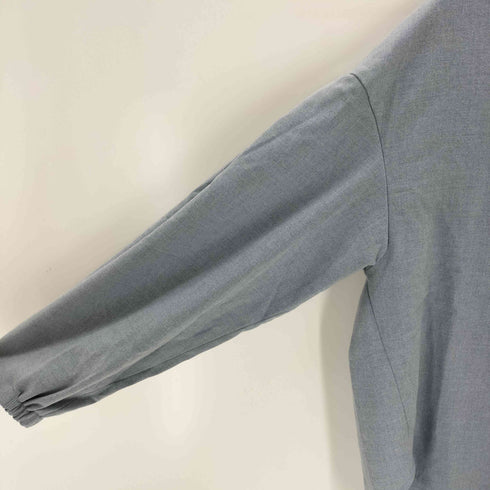 ユナイテッドアローズグリーンレーベルリラクシング UNITED ARROWS green label relaxing TR サキソニー Vネック ブラウス レディース FREE
