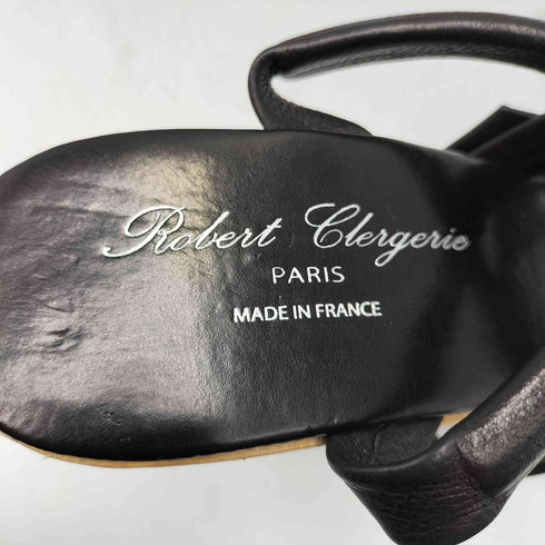 ロバートクレジュリー ROBERT CLERGERIE RIAD ウッドソール サンダル レディース 8