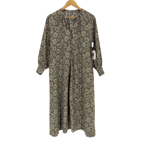 アイテムズ アーバンリサーチ ITEMS URBAN RESEARCH 花柄ラグランワンピース レディース JPN:S