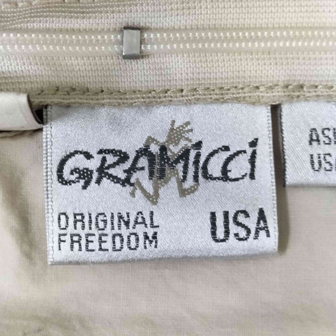 グラミチ GRAMICCI サイドスリット ギャザー ジャンパースカート レディース JPN:1