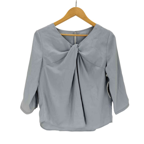 ユナイテッドアローズグリーンレーベルリラクシング UNITED ARROWS green label relaxing D アムンゼン ネジリ ブラウス レディース