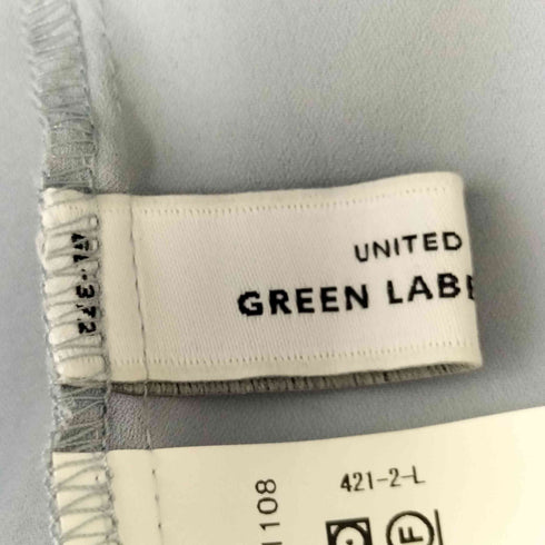 ユナイテッドアローズグリーンレーベルリラクシング UNITED ARROWS green label relaxing D アムンゼン ネジリ ブラウス レディース