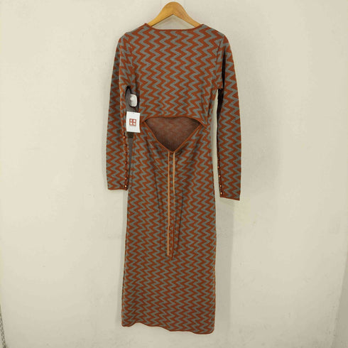 ヘイライフストア Hey life store jacquard knit onepiece / AAAMYYY レディース FREE