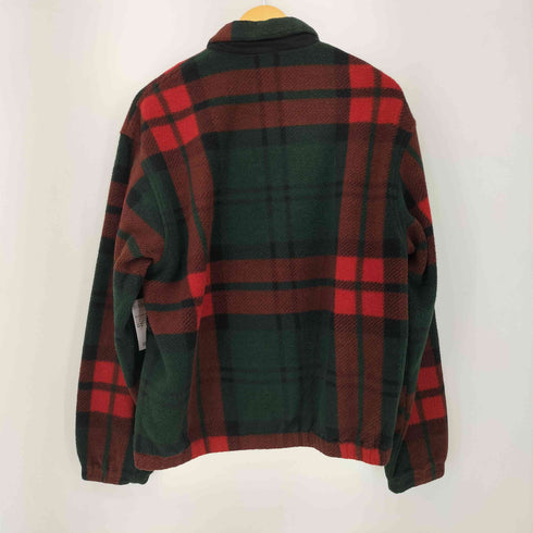ポロバイラルフローレン Polo by RALPH LAUREN 80S~90S MADE IN USA チェックフリーススウィングトップ メンズ import:M