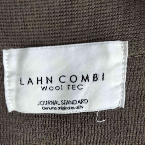 ジャーナルスタンダード JOURNAL STANDARD LAHN COMBI ボタンレス ウールブレンド カーディガン レディース JPN:L