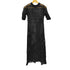 EENIE Mesh Knit Dress Set ニットレースワンピース レディース FREE