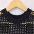 EENIE Mesh Knit Dress Set ニットレースワンピース レディース FREE