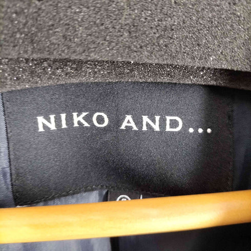 ニコアンド niko and... セットアップ ウールテーラードジャケット ウールテーパードパンツ メンズ 3