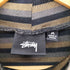 ステューシー Stussy WOMEN Pippi Stripe モックネック ジャージー レディース import:M