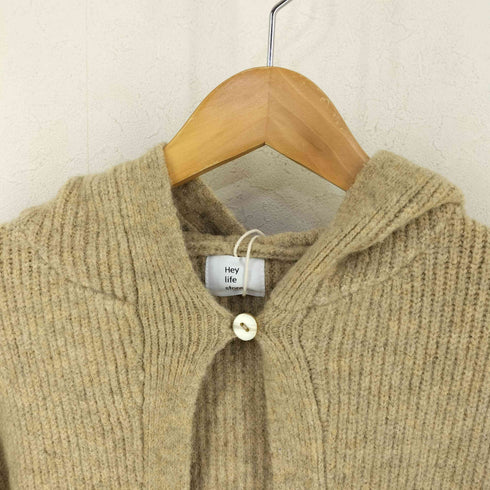 ヘイライフストア Hey life store oversized hoodie knit レディース FREE