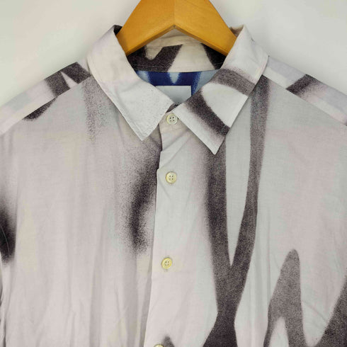 ポールスミス Paul Smith Spray Logo スプレー ロゴ プリントシャツ メンズ import:XL