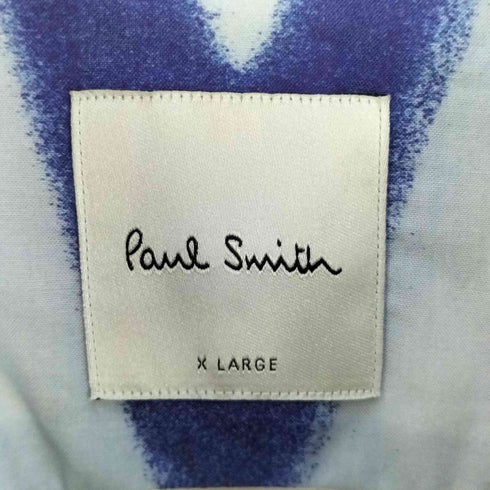 ポールスミス Paul Smith Spray Logo スプレー ロゴ プリントシャツ メンズ import:XL