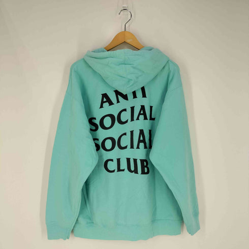 アンチソーシャルソーシャルクラブ ANTI SOCIAL SOCIAL CLUB USA製 ロゴプリント プルオーバーパーカー メンズ import:L