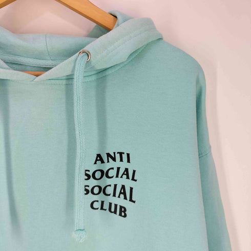 アンチソーシャルソーシャルクラブ ANTI SOCIAL SOCIAL CLUB USA製 ロゴプリント プルオーバーパーカー メンズ import:L