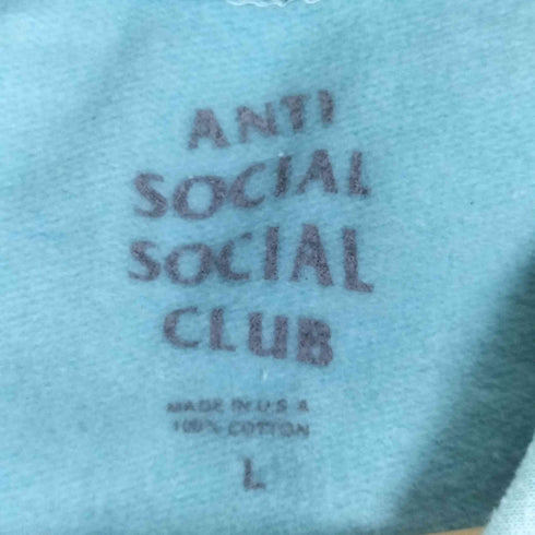 アンチソーシャルソーシャルクラブ ANTI SOCIAL SOCIAL CLUB USA製 ロゴプリント プルオーバーパーカー メンズ import:L