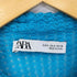 ザラ ZARA ハイネック透かしクロップドニット レディース import:S
