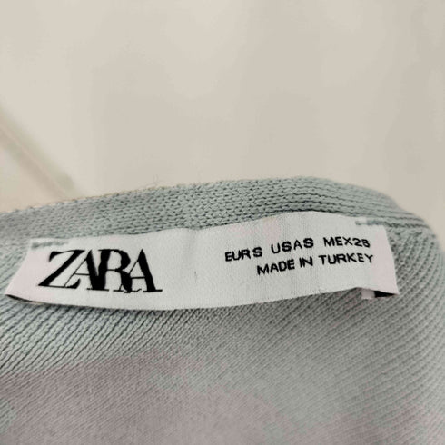 ザラ ZARA ワンショルダーアシンメトリー ニットロングワンピース レディース import:S
