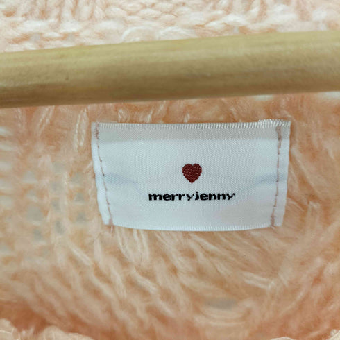 メリージェニー merry jenny 20SS Bigクロスケーブルニット レディース FREE