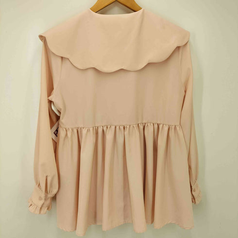 Neige スカラップ L/S ブラウス レディース import:M