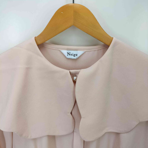 Neige スカラップ L/S ブラウス レディース import:M