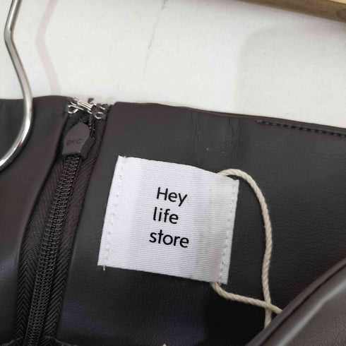 ヘイライフストア Hey life store eco leather skirt レディース JPN:M