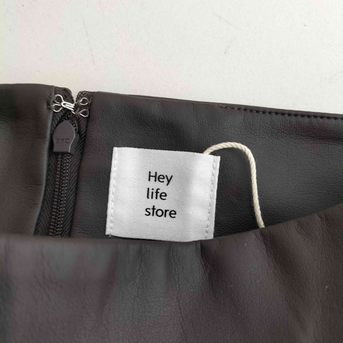ヘイライフストア Hey life store eco leather skirt レディース JPN:S