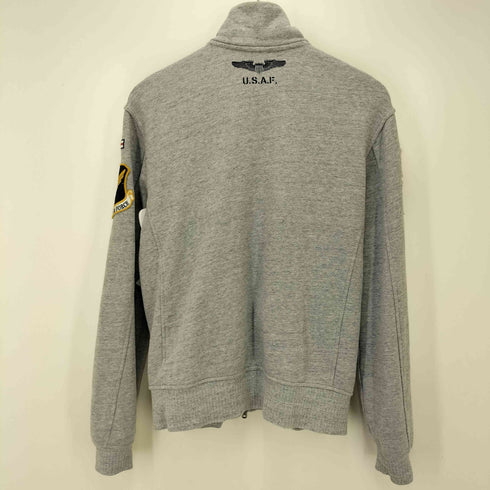 アヴィレックス AVIREX PATCHED STAND ZIPSWEAT メンズ JPN:M