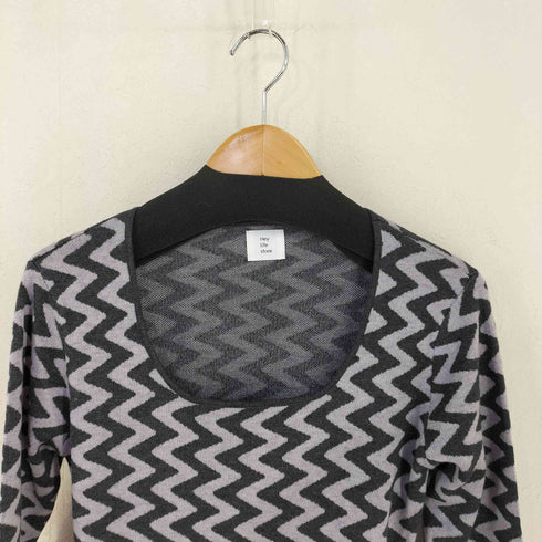 ヘイライフストア Hey life store jacquard knit onepiece / AAAMYYY レディース FREE