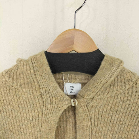 ヘイライフストア Hey life store oversized hoodie knit レディース FREE