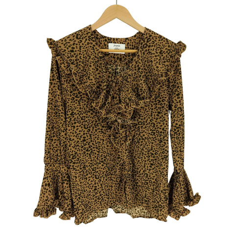 ジュエティ jouetie 22AW ラッフルフリルカラーブラウス レディース JPN:M