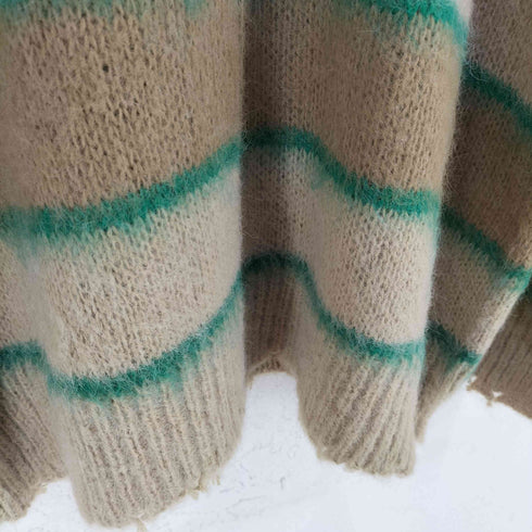 ヘイライフストア Hey life store border mohair knit レディース FREE