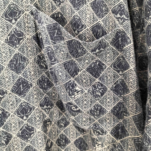 ジェイフェラー J.FERRAR 総柄レーヨンシャツ メンズ 2XL