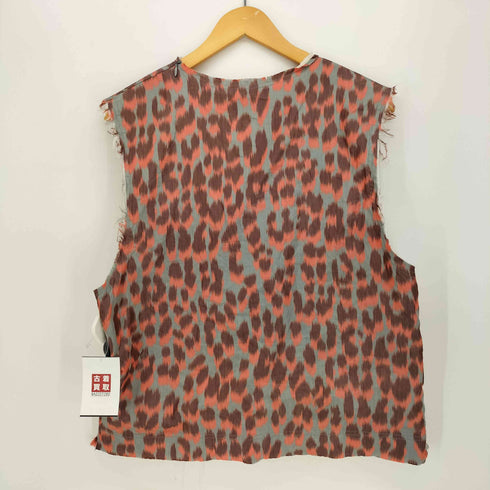 ナマチェコ NAMACHEKO 21SS WARP PRINT PANTHER VEST PANTHERE メンズ import:L