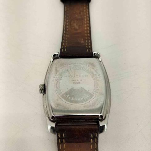 フォッシル FOSSIL ARKITEKT AUT-O-MATIC Water Resistant レザーバンドウォッチ メンズ